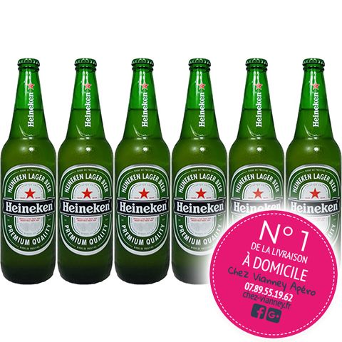 grande heineken 65cl x6